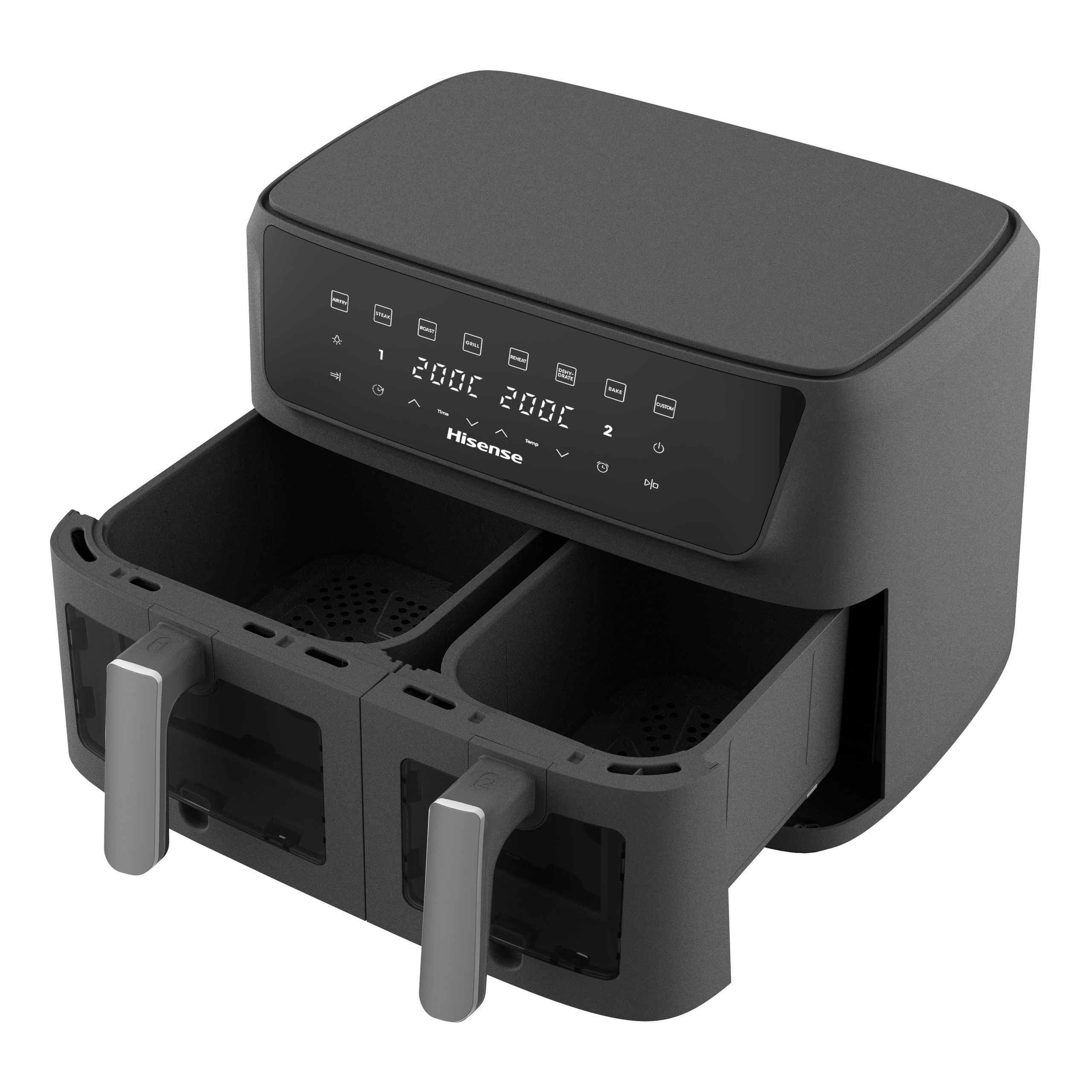 HISENSE AIR-FRYER, 12L DUAL BASKET - Image 6