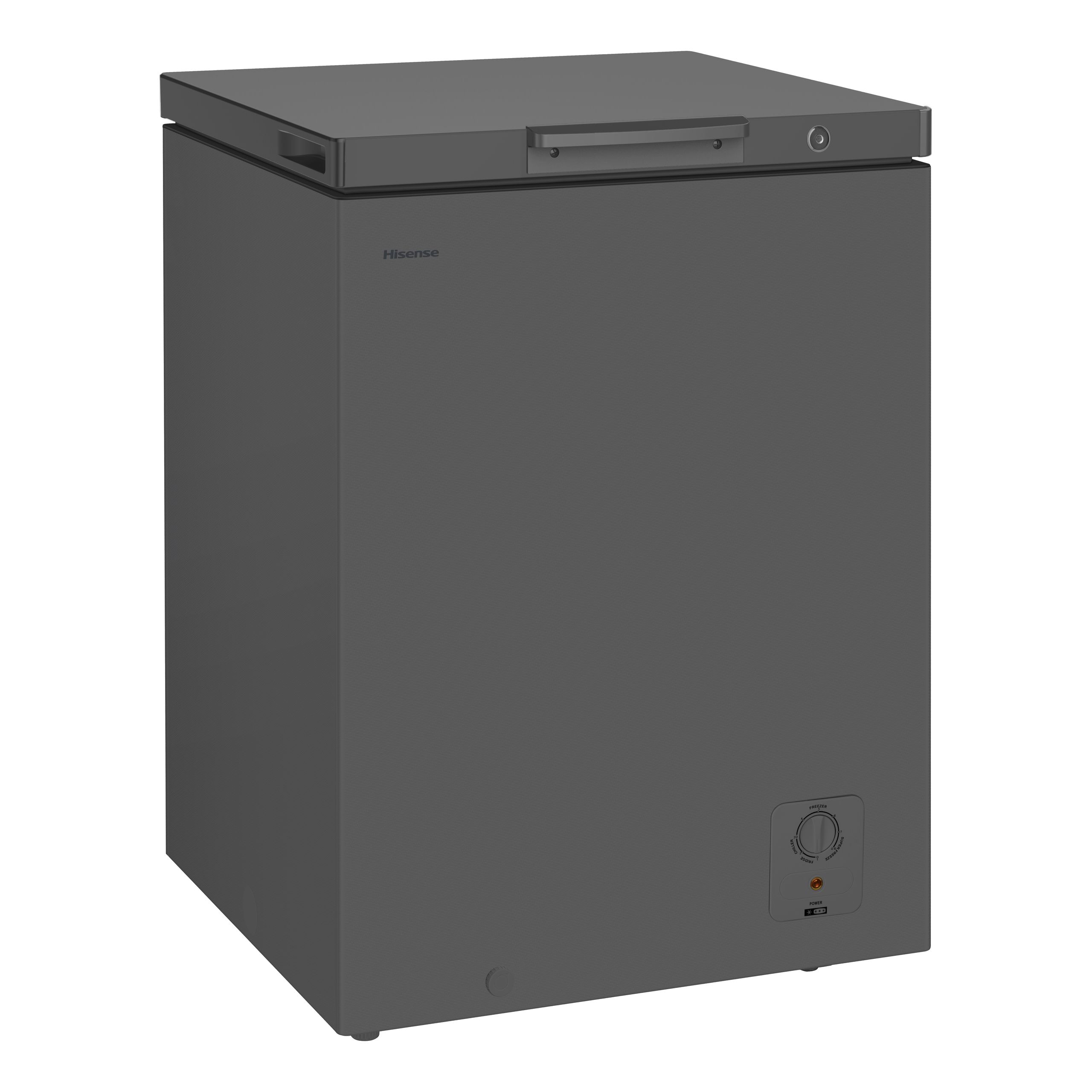 HISENSE FREEZER, 141L MET GREY CHEST - Image 4