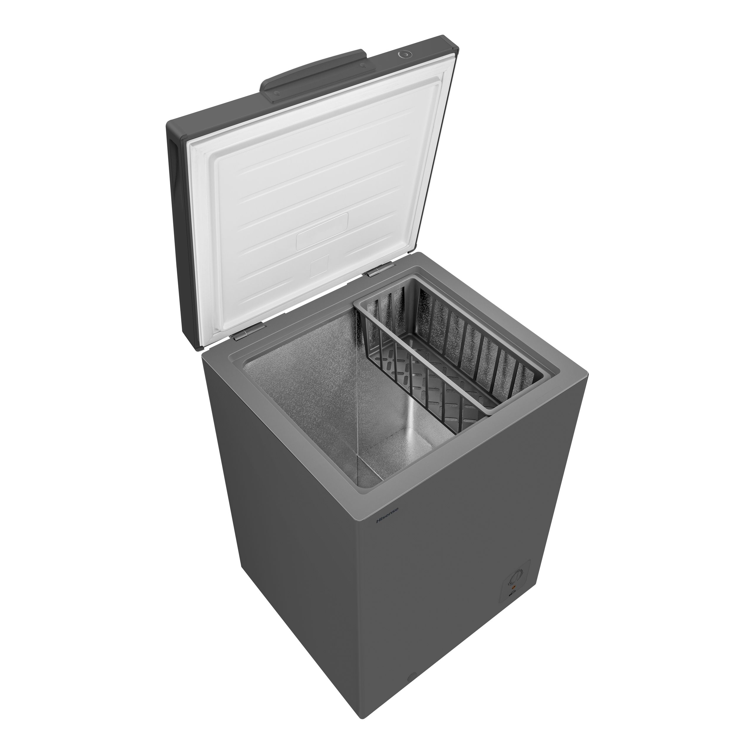 HISENSE FREEZER, 141L MET GREY CHEST - Image 3
