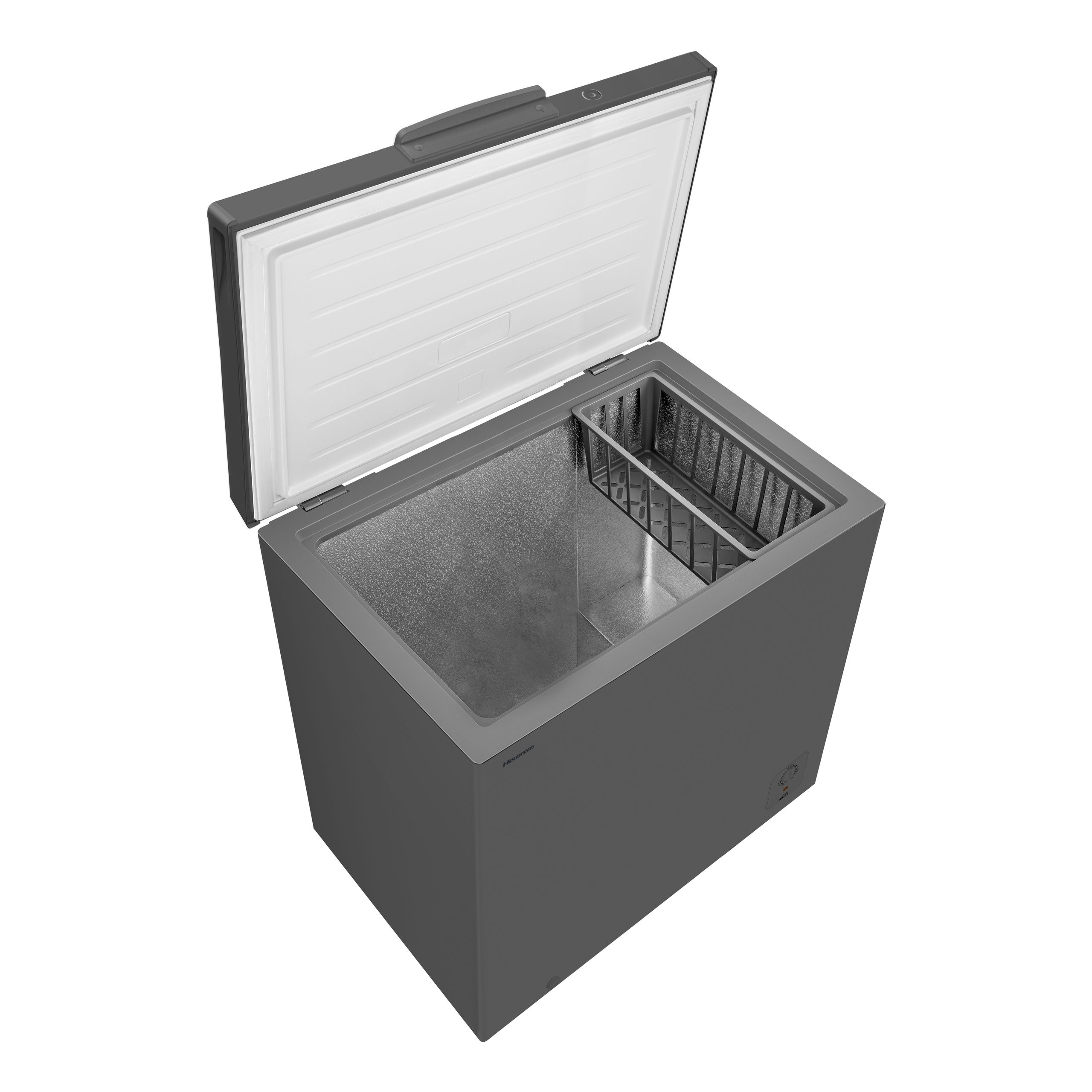 HISENSE FREEZER, 198L MET GREY CHEST - Image 3