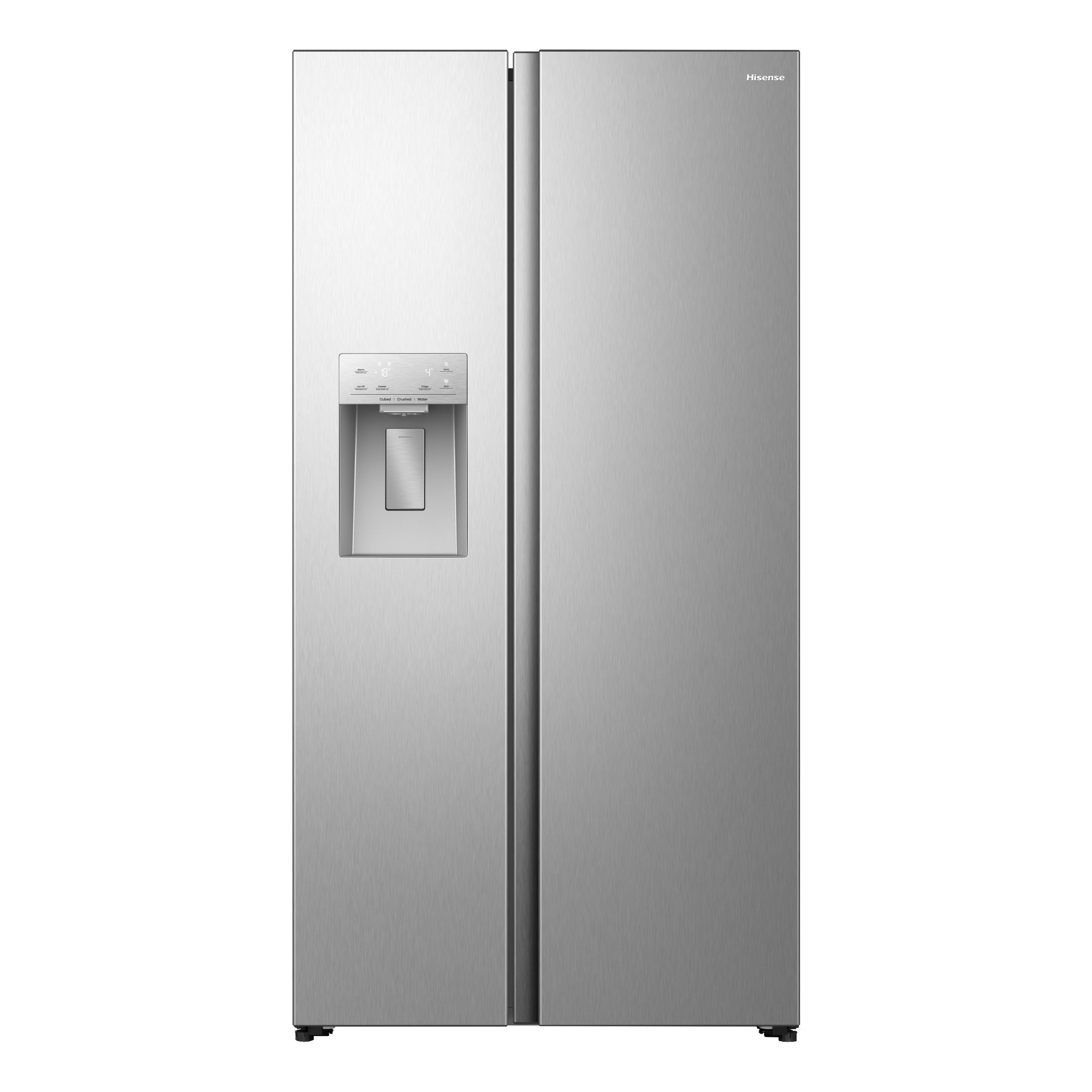 HISENSE FRIDGE, 499L BRUSH/SS W/D + ICE - Image 2