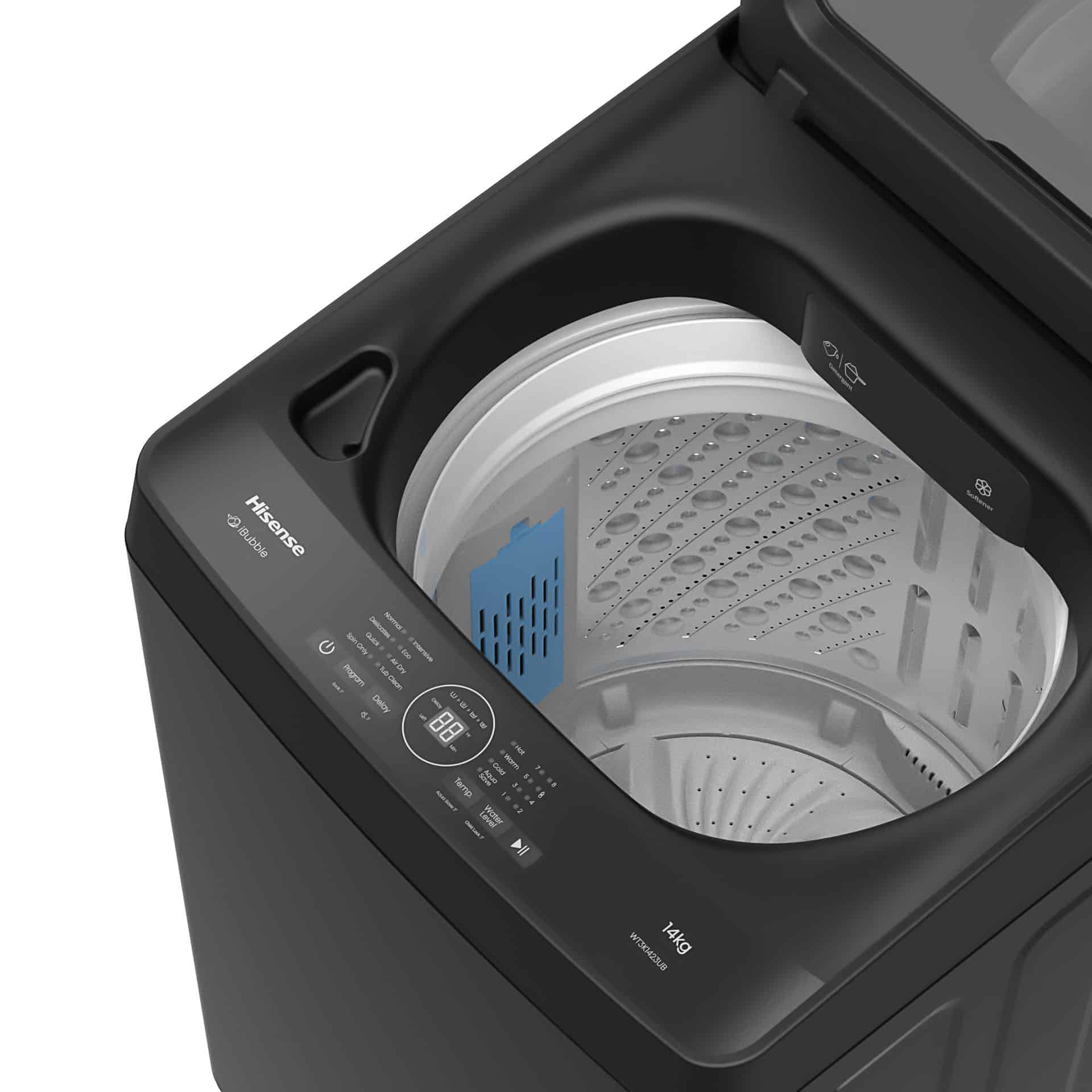 HISENSE WASH/M, 15KG BLK T/LOAD - Image 7